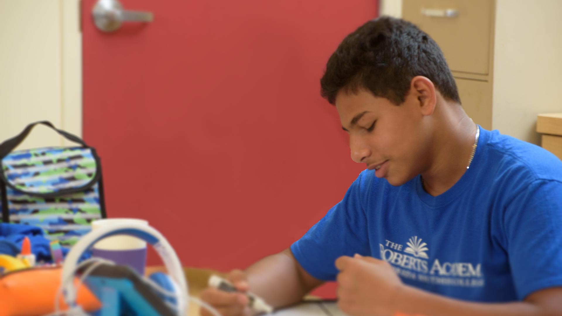 Student writing