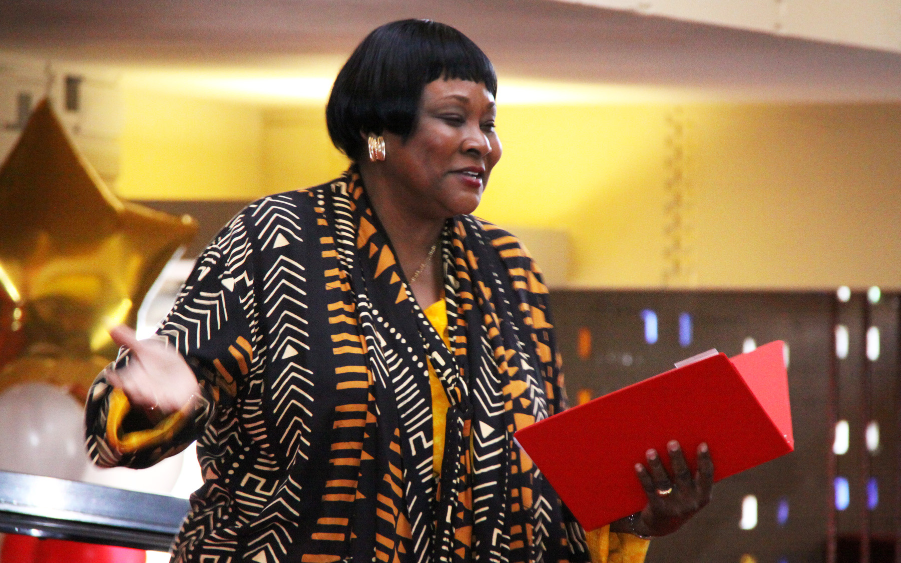 Evett L. Simmons '79 presenting at Simmons Center event in 2020