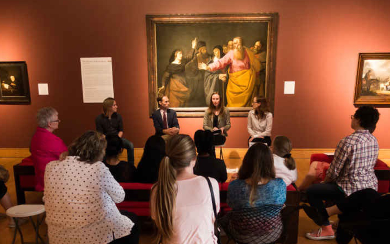 participants sitting in a circle