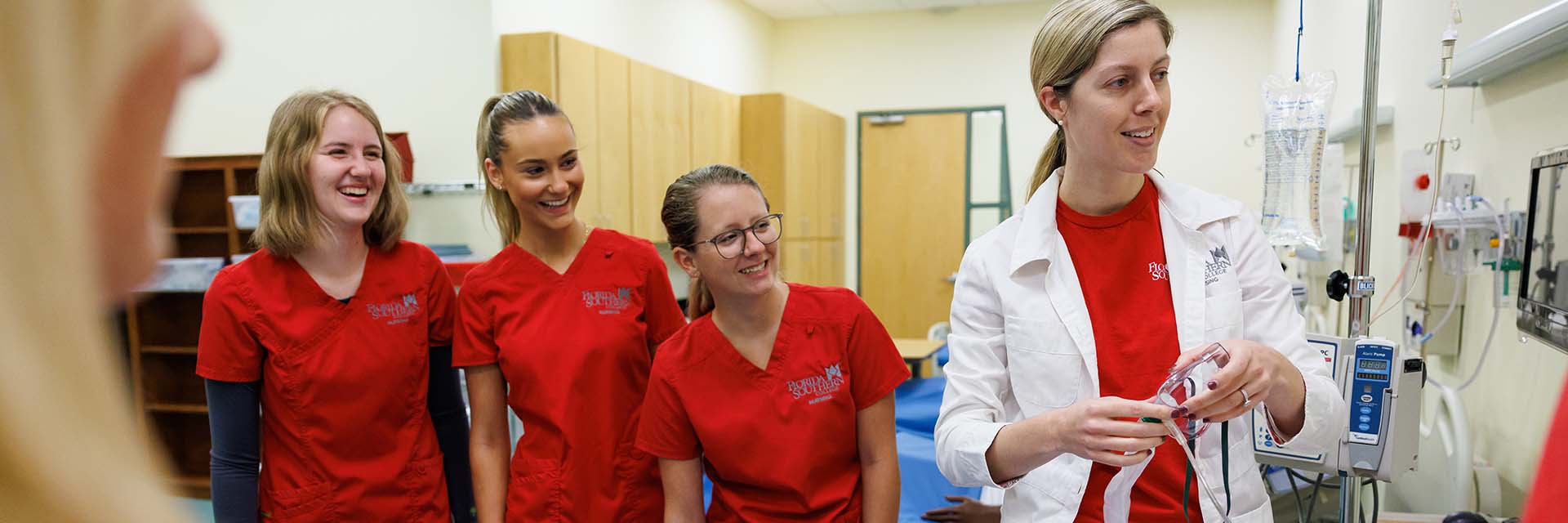 nursing students learning
