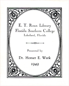 1949 Bookplate