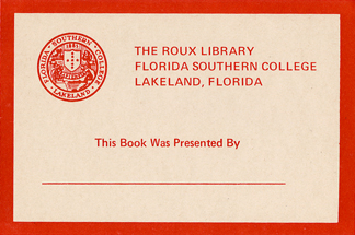 1970s-1990s Bookplate